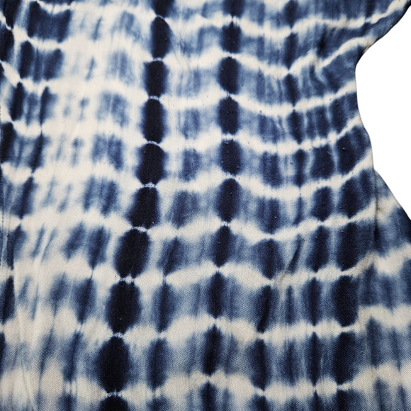 Natural Life Womens OS Tie Dye Beach Coastal Tie Front Kimono Boho Resort Beach - Picture 13 of 14